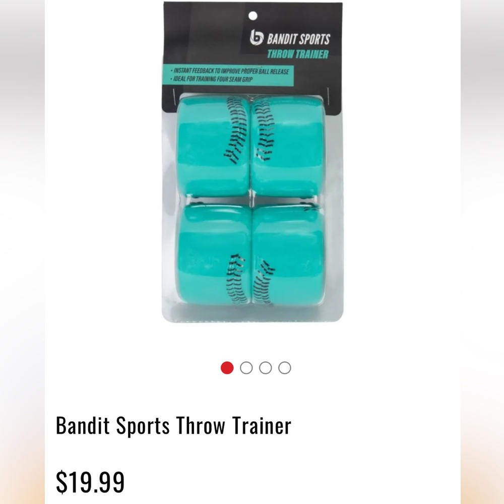 New in Plastic Bandit Sports Throw Trainer for youth baseball players.